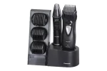 Panasonic ER-GY10CM504 čierna / Zastrihávač / namokro aj na sucho / 4 nástavce / brit z nerez ocele (ER-GY10CM504)