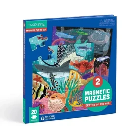 Mudpuppy Magnetické puzzle Hlbiny morí