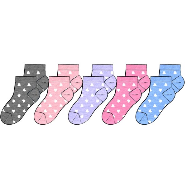 Dievčenské ponožky 5pack, Minoti, 14sock 27, Dievča - 12/14let