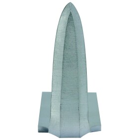 Nerezová štandardná škrabka, dĺžka čepele 25 mm KS Tools 140.2296; 140.2296