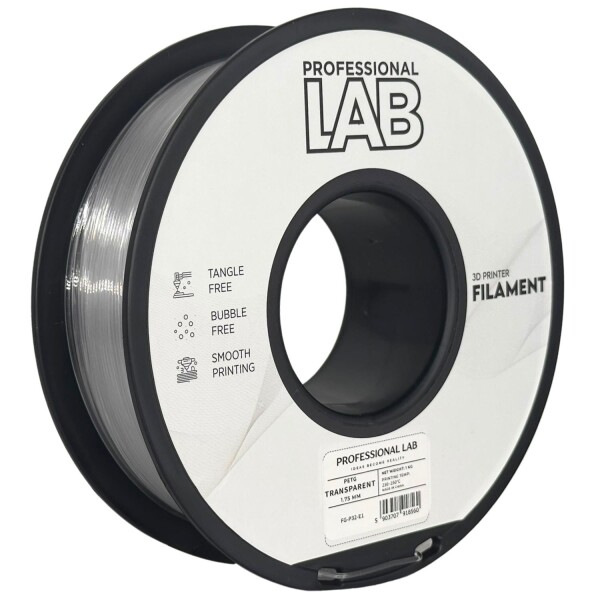 Professional Lab PETG filament 1,75 mm transparentný 1 kg