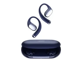 QCY Crossky R70 modrá / Bezdrôtové slúchadlá s mikrofónom / TWS / Bluetooth 6.0 / IPX5 / dobíjací box (CT02 blue)