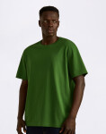 Organic Basics True Heavy Boxy Fit Tee Evergreen L
