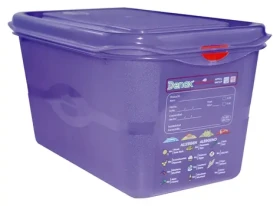 Denox Gastronox Allergen / Gastronádoba / GN 1/3 / 150 mm / 6 l / PP / fialová