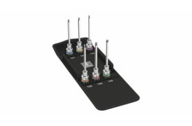 WERA 8767 C TORX HF 2 / sada bitových nástavcov Zyklop TORX / s pridržiavacou funkciou / upínacia časť 1|2 (05004211001)