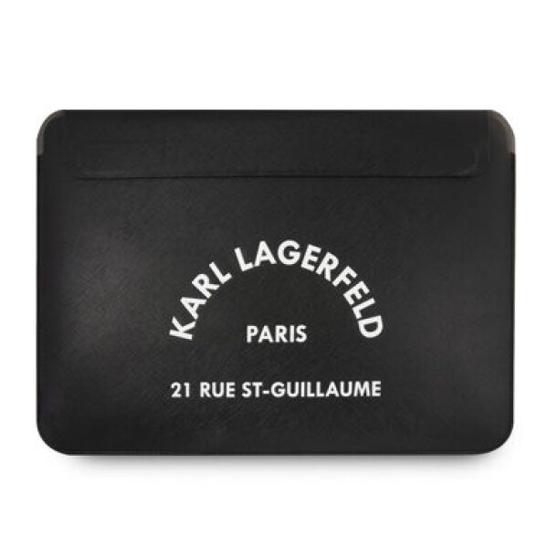 Karl Lagerfeld Saffiano RSG Embossed Computer Sleeve 16 čierna (3666339040239)