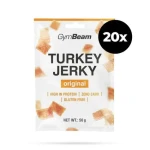 Sušené mäso Turkey Jerky - GymBeam (originál, 20 x 50 g) (59179-3-20x50g-original)