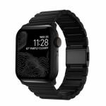 Nomad Titanium Band remienok pre Apple Watch (45 amp; 44 amp; 42 mm) čierna (NM1A41BXT0)