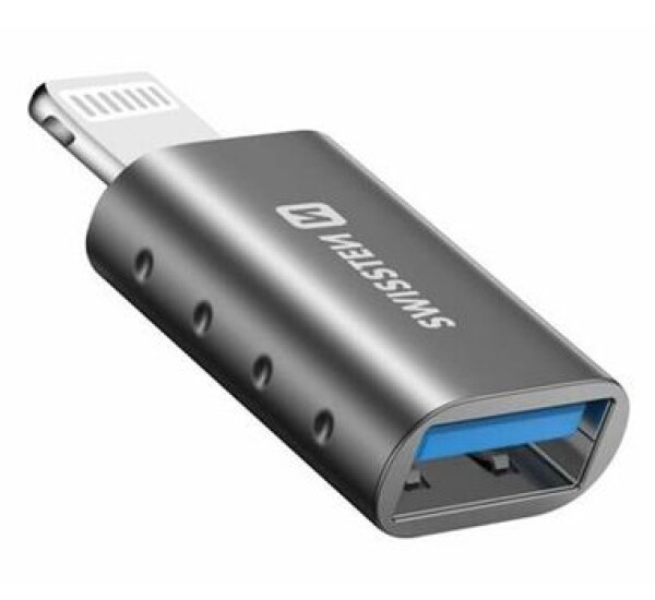 SWISSTEN OTG adaptér Lightning samec na USB-A samica (8595217478909)