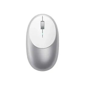 Satechi M1 Bluetooth Wireless Mouse strieborná / bezdrôtová optická myš / 1200 DPI / Bluetooth / USB-C (ST-ABTCMS)