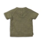 Tričko chlapčenské s krátkym rukávom, Minoti, CACTUS 1, khaki - 56/62 | 0-3m