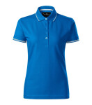 Dámske hladké polo tričko Perfection snorkel blue L