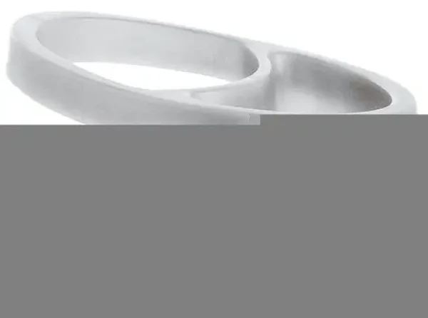 Caimi Brevetti Hi-Tech rám na vrecko s rozdeľovníkom 29 cm sivý / Rám na triedený odpad / plast