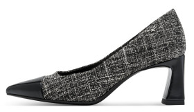 Tamaris 1-22466-45-009 Dámske lodičky čierno / biele 40