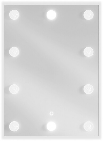 MEXEN - Dona zrkadlo s osvetlením 50 x 70, LED 600 9818-050-070-611-00
