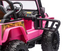 Mamido Mamido Elektrické autíčko Jeep 4Speed 24V | 4x200W ružové