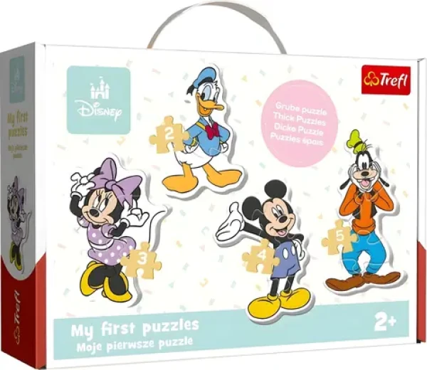 Trefl Baby puzzle Disney: Mickey a priatelia 4v1