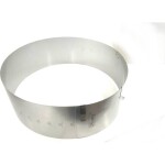 Nastaviteľná kruhová forma 31-41 cm (výška 14 cm) - DR ranty - DR ranty