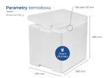 Termoboxy CZ & SK Polystyrénový termobox 25,4L/20kg