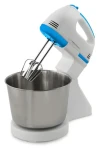 Esperanza EKM019WB biela / Ručný mixér s misou / 150 W / 7 rýchlostných stupňov / 2,5 l (EKM019WB)