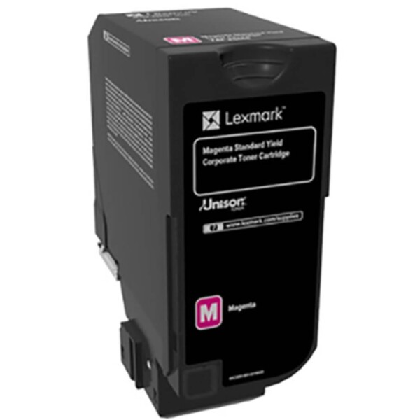 Lexmark 74C2SME toner originál purpurová Maximálny rozsah stárnek 7000 Seiten; 74C2SME