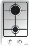 Cata CATA | Hob | GI 3002 X | Gas | Number of burners/cooking zones 2 | Rotary knobs | Nerūdijantis plienas