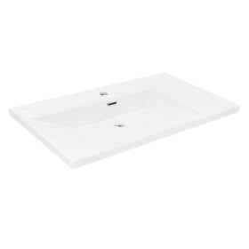 Nábytkové umývadlo SAT B-Way 81x46 cm otvor pre batériu uprostred SATBWA8046 SATBWA8046