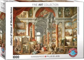 EUROGRAPHICS Puzzle Galéria s pohľadmi na moderný Rím