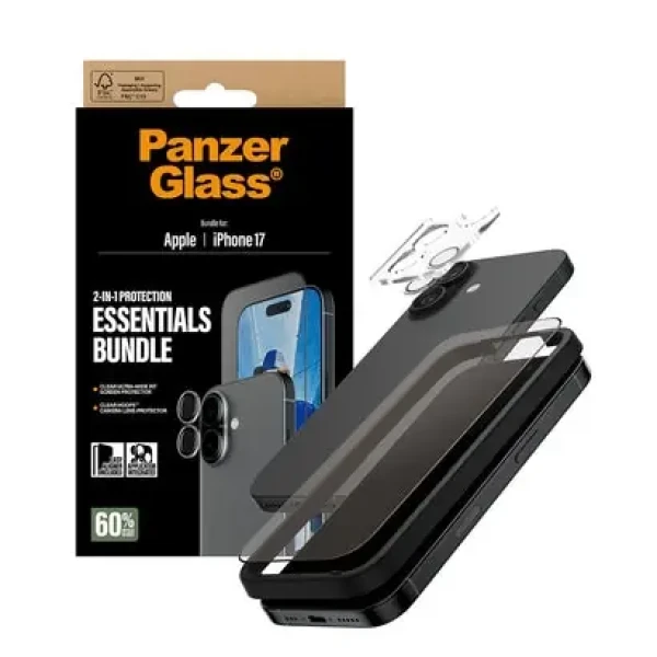 PanzerGlass Bundle Essentials 2v1 pre iPhone 17 (PG58160)