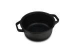 Risoli BLACKPLUS / Hrniec s pokrievkou / 20 cm / 2,25 l / liaty hliník / indukcia (00097BPIN/20)