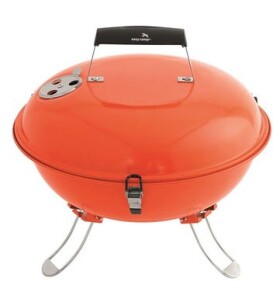 Easy Camp Adventure Grill oranžová / Gril na drevené uhlie / 35 x 36 cm (680194-EC)