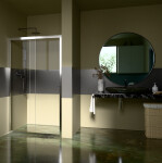 H K - Flexi B2 100 posuvné sprchové dvere rozmer 90-100 FLEXIB2100