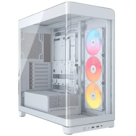 Corsair FRAME 4500X RS R ARGB biela / E-ATX / 2x USB-A / 1x USB-C / 3x 120mm / bez zdroja / priehľadná bočnica (CC-9011315-WW)