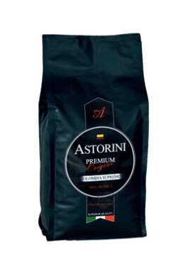 Astorini Premium Colombia Supremo 500 g / Zrnková káva / 100% Arabica (8595631702093)