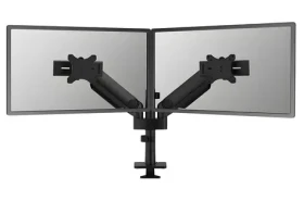 Neomounts TIS DS65S-950BL2 čierna / Stolný držiak pre 2 monitory / veľkosť 24-34" / VESA 75x75-100x100 / nosnosť 11 kg (DS65S-950BL2)