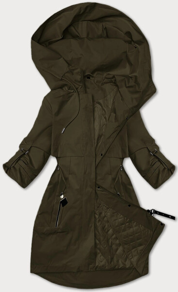 Dámska vetrovka v khaki farbe S'West (B8357-11) odstíny zelené XXL (44)