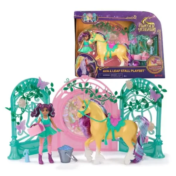 Spin Master Unicorn Academy Stajňa Avy s jednorožcom Leaf