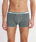 Pánske boxerky 3Pack 112130 4R717 tm. modrá so zelenou Emporio Armani