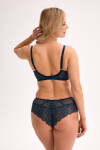 Gaia GFB 1229 Jessia Blue Brazílske nohavičky S-2XL modrá S