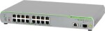 Allied Telesis Allied Telesis CentreCOM AT-GS910/18XST - Switch - unmanaged - 16 x 10/100/1000 + 1 x 100/1000/2,5 G/5 G/10 G (Uplink) + 1 x 1 Gigabit/10 Gigabit SFP+ (Uplink) - an Rack montierbar - fur P/N: AT-SP10BD40/I-13, AT-SP10ER40A/I, AT-SP10LR...