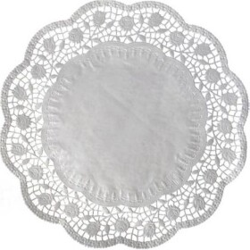 Dekoratívna krajka kruhová biela 18 cm 100 ks - Wimex - Wimex
