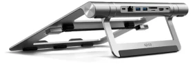 Epico USB-C HUB Multiport 8v1 sivá / 1x HDMI / 1x RJ45 / 2x USB-A / 2x USB-C / SD (9915111900082)