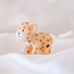 Tikiri Safari - hrkálka a hryzátko z prírodnej gumy - Leopard