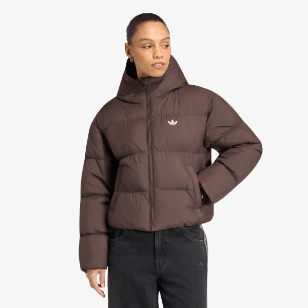Bunda adidas Hooded Padded Jacket Aurora Coffee M