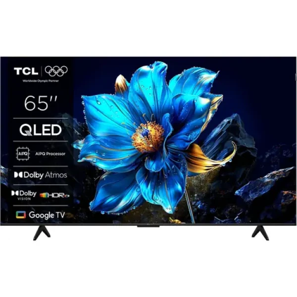 65" TCL 65T69C titánová / Televízia / QLED / 4K UHD / Google TV / Dolby Vision / Wi-Fi (65T69C)