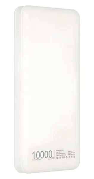 Extralink EPB-078W biela / Powerbanka / 10 000 mAh / USB-C / 2x výstup 10W (EX.19577)