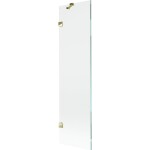 MEXEN/S - Lunar vaňová zástena FIX 50 x 150, transparent, zlatá 897-050-000-50-00