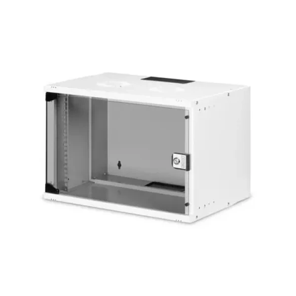 Digitus SOHO PRE svetlo šedá / Nástenný rozvádzač / 19" / 7U / hl. 40 cm (DN-49202)