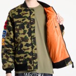 Bunda A BATHING APE 1St Camo Shark Ma-1 Jacket UNISEX Green L