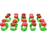 Cukrová figurka – ústa 1 × 2 cm, 20 ks - I LOVE CAKES - I LOVE CAKES